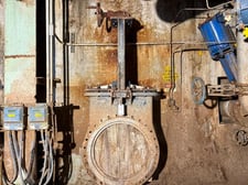 30" ITT Fabri-valve, Manual Knife Gate Valve, -20°F/150°F Temp.