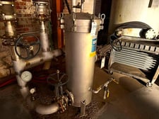 Pall Corporation #T911490-000, Stainless Steel Pressure Tank, 125 psi @ 200°F
