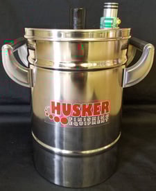 Powder coating hoppers, 5 lb. Stainless steel hopper, new
