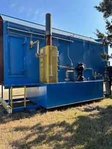 3-Stage washer, 42" W x 85" H, refurbished