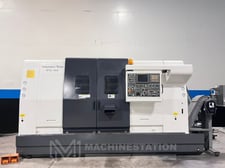 Nakamura #WTS-150, multi-axis CNC turning center, 1.6" bar, 42" centers, 12.2"dia., 10.03"lgth, Fanuc 16i-TB