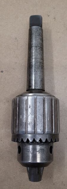 Rohiti #T.33, drill chuck, 1/16"-1/2" capacity, #2MT arbor