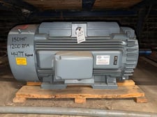 150 HP 1190 RPM General Electric Motors #SKS44733334D8, AC Motor, Continuous Duty, Frame 447T, 575 Volts, 3PH
