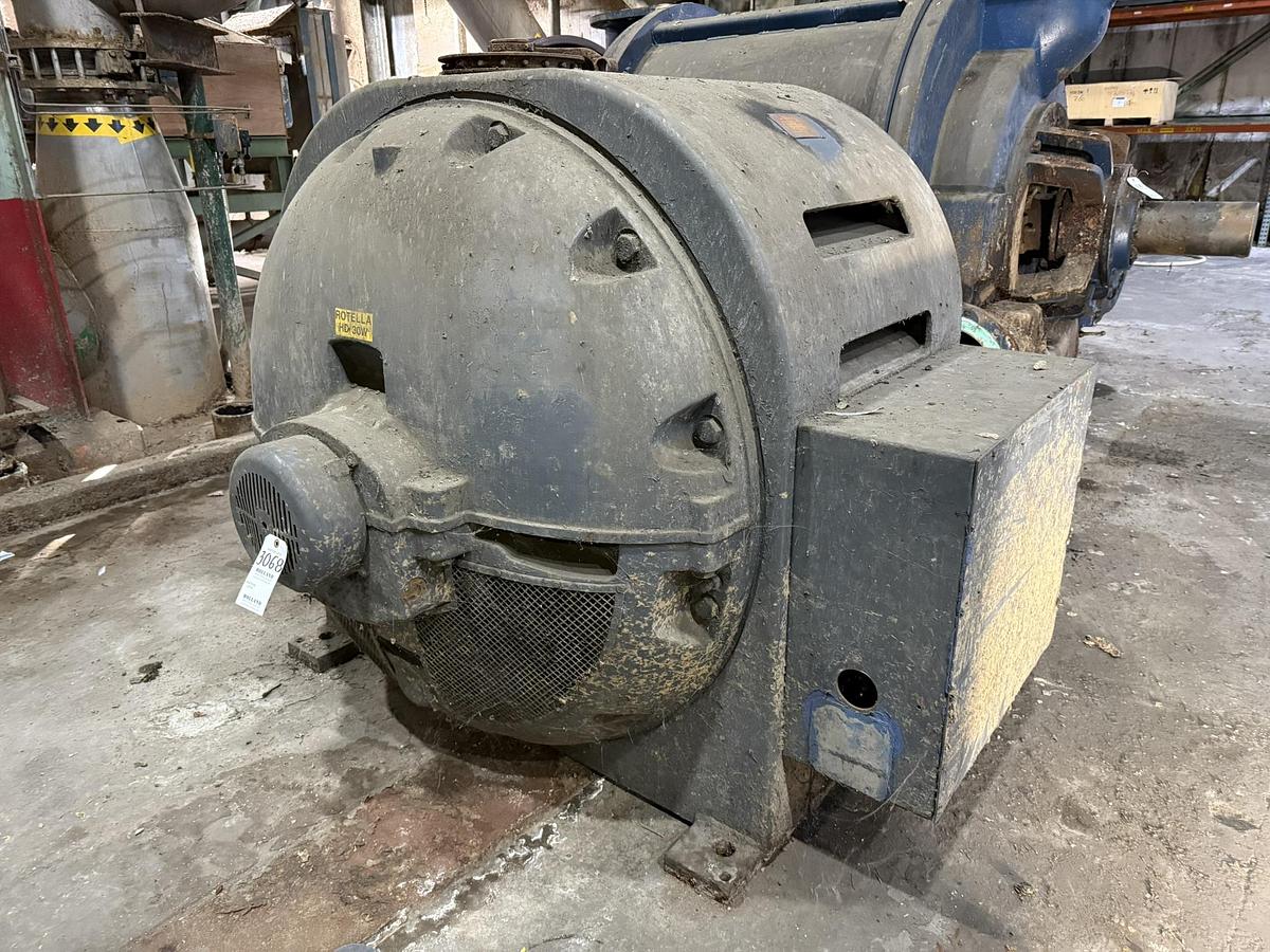 1000 HP 505 RPM First Electric Motor Service Inc, Refiner Motor, Frame 6366SU, 4160 Volts, 3PH