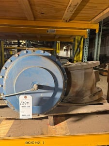 12" Dezurik #9322267, 316 Stainless Steel Ball Valve