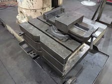 Carlton box drill table, 31 x 28 x 17, T-slotted, cast iron construction