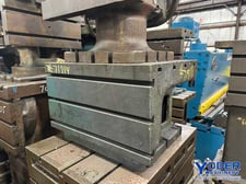 Carlton drill table, 30 x 24 x 20, T-slotted
