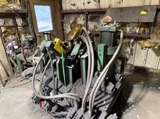 Whitney/Controlled Automation, Angle Line, 6" x 6" x 3/8", 50' infeed, 1990