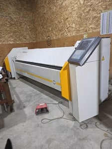 120" RAS #61.31, CNC Folding Machine, 16 gauge, 0.217" folding beam adjustment, 2011