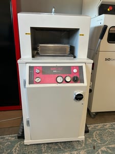 16 Ton, SiOCast #SiOForm-1, Injection Molding Machine & Nicem P-300 PL Manual Press For Vulcanizing Silicone