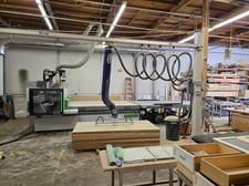 Biesse #Rover-K-FT2231, CNC Woodworking Router, 122" X, 86.8" Y, 12.6" Z, 12 HP electrospindle, 8-12 position