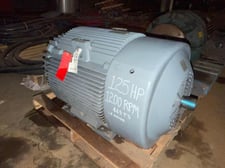 125 HP 1490 RPM General Electric Motors, AC Motor, Frame 445TS, 575 Volts