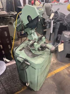 Startrite #CF275M, cold saw, 10" blade diameter, 1-1/4" blade shank, manual vise, hand feed