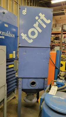 550 cfm Donaldson Torit #VS550, cartridge type dust collection system
