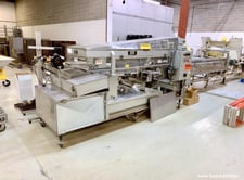 United Bakery Equipment #1216-H, Bread Bagger, 30-60 pcs/min, 6"-16" long x 4"-10" wide x 1"-4.5" tall