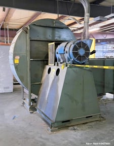 240000 cfm, New York Blower #AF-40, High-Efficiency Airfoil Fan, 46" WG static pressure, up to 750°F, 400
