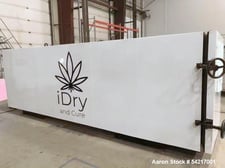 iDry, Standard Cannabis Curing Dryer, 360-tray capacity, 1.5" max. product height, touch screen controls