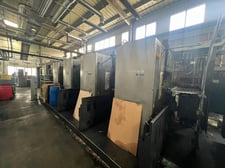 Goss & Deleeuw #M600C, high-performance heatset web offset press designed for demanding commercial