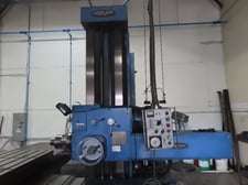 4" Nomura #B-100BT-2SP, horizontal boring mill, 39" X, 53" Y, 20 HP, 1200 RPM, 78.7"x48"tbl., 26.5"spdl table