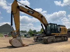 Caterpillar 349EL, Crawler Excavator, 15283 hours, S/N: MPZ00557, 2013