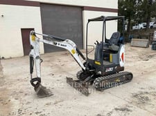 Bobcat E20, Crawler Excavator, 1716 hours, S/N: B3BL13819, 2017