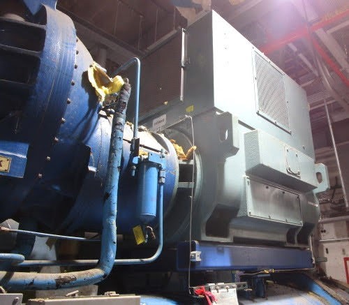 1750 HP 3586 RPM Toshiba, Frame 5812UZ, High Efficiency Motor, 3ph 60Hz 4160 Volts