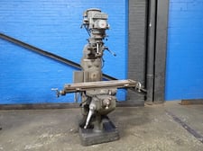 Alliant #42U, vertical mill, 9" x 42" table, 2 HP, 1720 RPM, 220/440 V