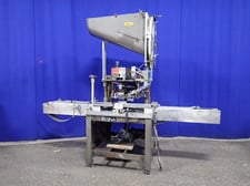 Resina Automatic Machinery #SN30, Capper, 4.5" x 98" capacity