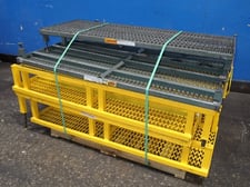 Grated Step/Platforms, Adjustable Height, 11 Qty., 24" x 60" Size