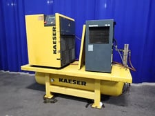 260 psig, Kaeser #TB-19, Air Compressor, w/Air Dryer, R-134A, 115 V, 2004