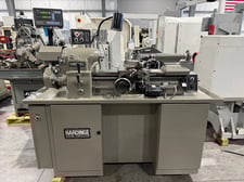 11" x 18" Hardinge #HLV-H, precision tool room lathe, 1.25" hole, Mitutoyo 2-Axis digital read out, 1988