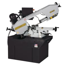 9-1/2" x 11" Hyd-Mech #DM-10, double miter bandsaw, 1" x 9' 8" blade, 118-236 SFM