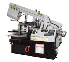 20" x 30" Hyd-Mech #M-20A, automatic horizontal pivot miter bandsaw, 1-1/2" x 20' 6" blade, 50-350 SFM, 10