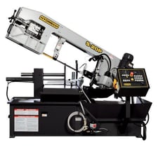 13" x 18" Hyd-Mech #S20P, semi-auto scissor horizontal pivot bandsaw, 1" x 14' 10" blade, 45-330 SFM, 3 HP