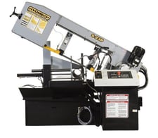 16" x 20" Hyd-Mech #S-23P, semi-auto horizontal pivot miter bandsaw, 1-1/4" x 16' 10" blade, 75-350 SFM, PLC
