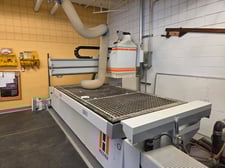 Holz-Her #Lynx-7510, flat table CNC router, 109.8" x 53.1" table, 120.4" X, 61" Y, 12.7" Z, 2012