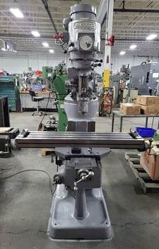 Bridegport #Series-I, vertical mill, 9" x42" tbl., 3 HP, 31" X, 12" Y, 4200 RPM, R-8, Accurite III digital
