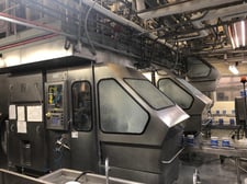 Tetra Pak #TBA8/1000B, 1000 ml aseptic filling & packaging, 6000 pieces / per hour approximate, 1998/2001