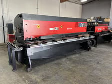 1/4" x 10' Amada #M-3060, mechanical shear, 60 SPM, 40" Back Gauge, 13 hydraulic holddown, squaring arm