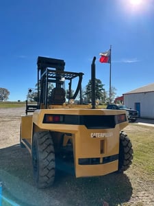 33000 lb. Caterpillar #DP150, Forklift, 2-Stage Mast, 96" Forks