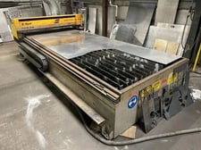 Esab #E-Vent-DX, CNC plasma cutter, 5' x 10', ESP-101 power supply, software dongle & files, dust collector