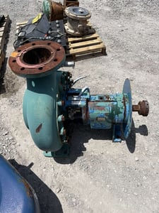 1420 GPM @ 90' TDH, Goulds #3180, Pump, 6" x 8" - 16" Size, 1200 RPM