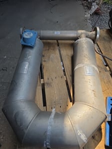 Micro Motion #CMF200M341NRAU EZZZ, Mass Flow Sensor, 2" Port diameter, 1450/275/550 psig, -249 to 204°C