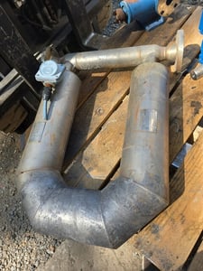 Micro Motion #CMF200M418NU, Mass Flow Sensor, 2" Port diameter