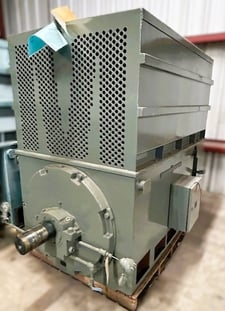 500 HP 1180 RPM General Electric, Frame 8309S, Electric Motor, 4000 Volts