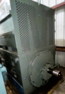 500 HP 1180 RPM General Electric, Frame 8309S, Electric Motor, 4000 Volts