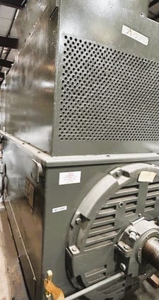 900 HP 440 RPM General Electric, Frame 8512SZ, Electric Motor, 4160 Volts