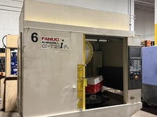 Fanuc #A-T21IFL, drill & tap, 21 ATC, 27.5" X, 15.75" Y, 13" Z, 5-Axis, 10k RPM, Fanuc 31i-A5, probe, mist