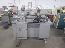 11" x 18" Hardinge #HLV-H-EM, High-Precision Toolroom Lathe, 6" swing over cross slide, 9" swing over