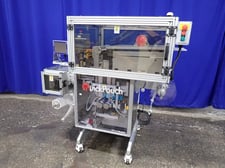 Quickpouch #QPV2.0-ACS, Vertical Air Pouch Machine, AB prog Control, Videojet 8520 inkjet printer, 200 V. (5